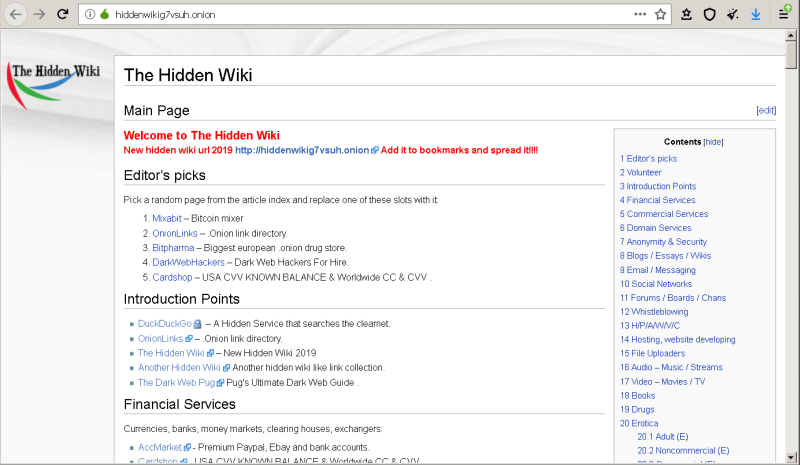 uncensored hidden wiki offline